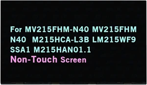 BTSELSS Screen Replacement for HP 22-DF0003W 22-DF0013W MV215FHM-N40 M215HCA-L3B M215HAN01.1 T215HVN05.1 21.5" LCD Display Panel FHD 19201080(Non-Touch Version) BTSELSS Screen Replacement for HP 22-DF0003W 22-DF0013W MV215FHM-N40 M215HCA-L3B M215HAN01.1 T215HVN05.1 21.5" LCD Display Panel FHD 19201080(Non-Touch Version)