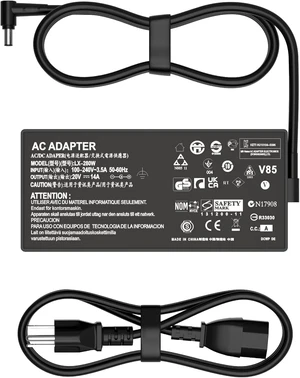 280W AC Charger Fit for Asus ROG ADP-280EB B ADP-280EB F 280W AC Charger Fit for Asus ROG ADP-280EB B ADP-280EB F