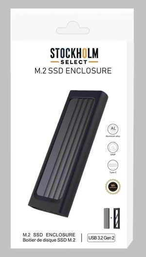 M.2 NVMe SSD Enclosure Aluminum USB 3.2 Tool-Free External Case for 2230/2242/2260/2280 NVMe SSDs, Portable Type-C Adapter for Laptop, PC & Gaming Consoles M.2 NVMe SSD Enclosure Aluminum USB 3.2 Tool-Free External Case for 2230/2242/2260/2280 NVMe SSDs, Portable Type-C Adapter for Laptop, PC & Gaming Consoles