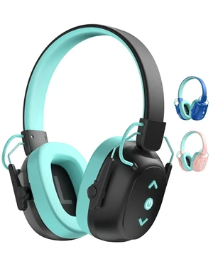 Muslecid Kids Bluetooth 6.0 Safety Earmuff for Kids, 29dB SNR Noise Cancelling Headphones with 94dB Lock Noise Reduction, 80H Playtime, Hearing Protection for Autism, Travel, Monster Jam, Black Muslecid Kids Bluetooth 6.0 Safety Earmuff for Kids, 29dB SNR Noise Cancelling Headphones with 94dB Lock Noise Reduction, 80H Playtime, Hearing Protection for Autism, Travel, Monster Jam, Black