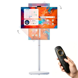 32 Inch Smart Portable TV on Wheels, Rolling TV, Detachable 13MP Camera 32 Inch Smart Portable TV on Wheels, Rolling TV, Detachable 13MP Camera