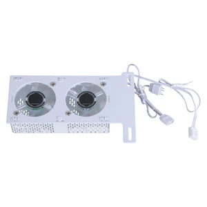 Memory Cooling Fan Heatsink, Dual 5020 for DDR Ddr2 Ddr3 Ddr4 Ddr5 Radiators, Abs Quiet Cooling, Adjustable Position Easy Installation Memory Cooling Fan Heatsink, Dual 5020 for DDR Ddr2 Ddr3 Ddr4 Ddr5 Radiators, Abs Quiet Cooling, Adjustable Position Easy Installation