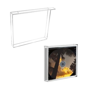 2Pack CD Frame Display Case Acrylic Wall Mounted CD Case Protector 2Pack CD Frame Display Case Acrylic Wall Mounted CD Case Protector