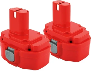 Hanaix 2Pack 4000mAh Replacement for Makita 18V Battery PA18 1822 1823 Hanaix 2Pack 4000mAh Replacement for Makita 18V Battery PA18 1822 1823