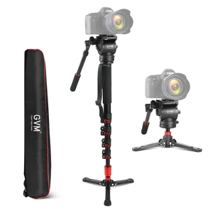 GVM Tripod for Camera 74.8" Tall Camera Tripod Monopod, Professional Heavy Duty Compact Camera Stand for Phone Adjustable Multi-Angle Shot for Video Recording DSLR, Spotting Scope Telescope Binocular GVM Tripod for Camera 74.8" Tall Camera Tripod Monopod, Professional Heavy Duty Compact Camera Stand for Phone Adjustable Multi-Angle Shot for Video Recording DSLR, Spotting Scope Telescope Binocular