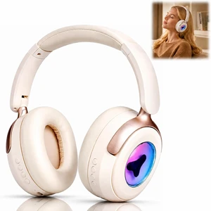 UUEENN Magnetic Ferrofluid Headphones with Music Visualizer, Bluetooth 5.3 Wireless Over-Ear HiFi Stereo, Dancing Liquid Display, Noise-Cancel Mic, Foldable Gaming & Music Headset for Teens & M UUEENN Magnetic Ferrofluid Headphones with Music Visualizer, Bluetooth 5.3 Wireless Over-Ear HiFi Stereo, Dancing Liquid Display, Noise-Cancel Mic, Foldable Gaming & Music Headset for Teens & M