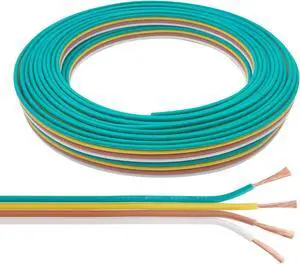 FIRMERST 16 Gauge Trailer Wire Pure Copper 30 Feet for Rv and Automotive