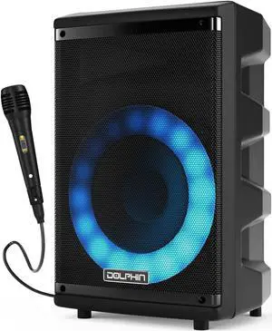 Dolphin SP-807RBT 8 Bluetooth Party Speaker