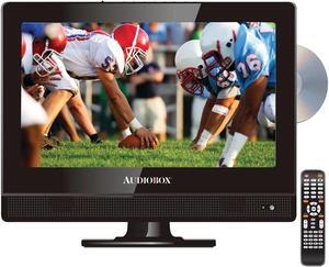 Audiobox TV-13D 13" HD Monitor/TV for RV & Outdoor with DVD - HDMI/VGA/RCA, Local Channels, Portable, 12V Car Charger