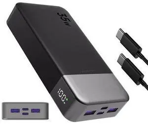 Power Bank 20000mAh Charging Portable External External Battery For Cell Phone