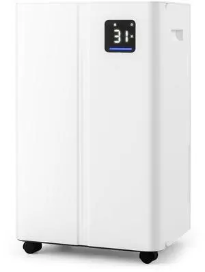 ARLIME 4500 Sq.Ft Dehumidifier for Basement, 54 Pints Dehumidifier with 4L Water Tank, 3 Modes, Timer, Memory, Child Lock, Auto Defrost, LED Display & 3-Color Indicator for Home, Bedroom, Bathroom