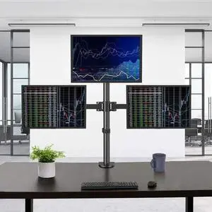 Nshi Triple Monitor Stand - Free Standing