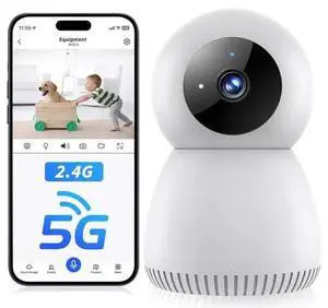 5G/2.4G WIFI Indoor Camera 1080P Pet/Baby Camera Office Home Security Camera 5G/2.4G WIFI Indoor Camera 1080P Pet/Baby Camera Office Home Security Camera