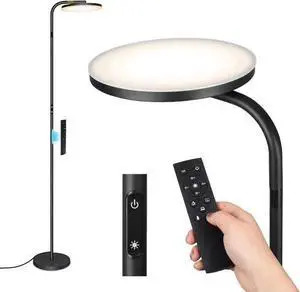 LED Floor Lamp  36W Super Bright Standing Lamp with Remote & Touch Control, 350