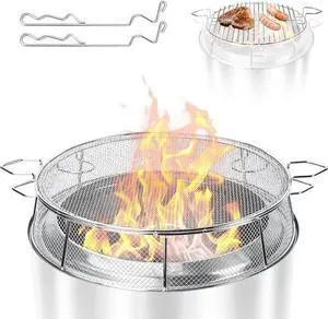 Shield Cover for Solo Stove Bonfire 19.5 Inch, 304 Stainless Steel Fire Pit Spar