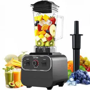 OSTBA Blender for Smoothies, Commercial 10-Speed Control Blenders for Kitchen, 68Oz Large Capacity and BPA-Free Pitcher, 1600W Countertop Blenders for Ice Crushing, Frozen Drinks, Puree & Grinding
