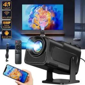 Mini Projector HY320 Portable Projector Support 4K 1080P with Dual-Band WIFI6 5G Mini Projector HY320 Portable Projector Support 4K 1080P with Dual-Band WIFI6 5G