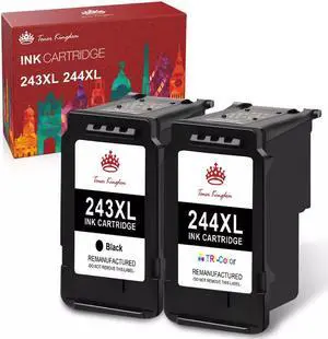 2x PG-243 CL-244 XL Ink Cartridges for TR4520 TS3320 MG2525 MG2522 TS302