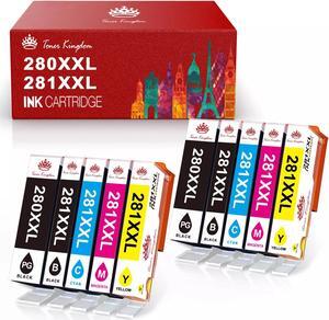 10x PGI-280XXL CLI-281XXL Ink Cartridges for TR8620A TR8622A TR8520 TS702A