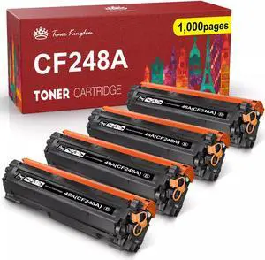 4PK Compatible for 48A Toner CF248A LaserJet Pro M15w M16a MFP M28w M28a M29w