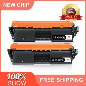 2x 30X Black Toner compatible for CF230X LaserJet MFP M227fdn M227sdn Printer