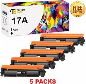 5X CF217A 17A Toner Cartridge for LaserJet Pro MFP M130nw M130fw M130fn M130a