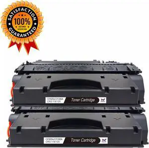 2x CE505A Toner Compatible With LaserJet P2035 P2030 P2055dn P2055d P2035n