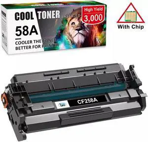 1PK CF258A With Chip Toner Cartridge compatible for LaserJet M428dw M428fdn