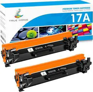 2 Pack CF217A Toner Cartridge compatible with LaserJet Pro M102w M102a M130fw