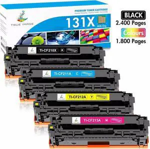 4 PCS CF210X 131X Black Toner Cartridge for Laserjet Pro200 M251n mfp M276 nw
