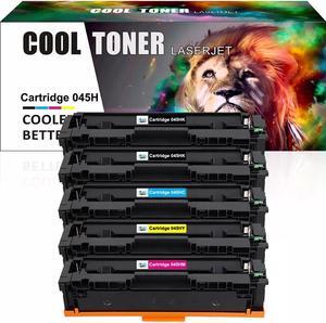 5PACK 045H Color Toner for imageCLASS 1246C001 MF634Cdw MF632Cdw LBP612CDW