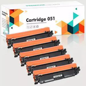 5x 051 CRG-051 Toner For imageCLASS LBP161dn MF267dw MF269dw MF263dn