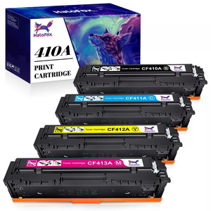 Cool Toner 4-Pack Compatible Toner Cartridges For HP LaserJet Pro - CF410A 410A (Black, Cyan, Magenta, Yellow)