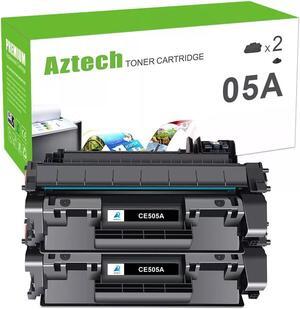 2 Pack CE505A 05A Toner Compatible With LaserJet P2035 P2030 P2055d P2055dn