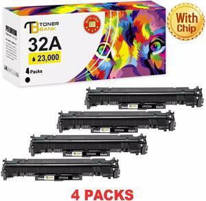 4pk Drum Unit Compatible for CF232A 32A LaserJet Pro M203d M203dw MFP M227fdw