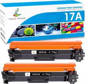 2-Pack CF217A Toner Cartridge compatible with LaserJet Pro MFP M130fn M130a