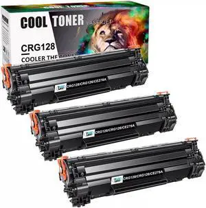 3 Pack Black Toner Combo for 128 Image CLASS MF4450 MF4550 MF4550d MF4420n
