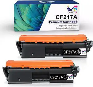2Pack Toner Cartridge CF217A 17A Compatible for LaserJet Pro M102a MFP M130nw