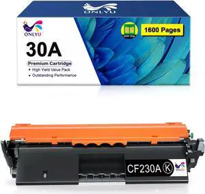 1x CF230A 30A Toner Cartridge Compatible For LaserJet M203dw Pro MFP M227fdn