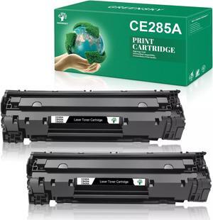 2PK CB435A 35A CE285A Black Toner Cartridge For LaserJet P1005 P1006 P1109w
