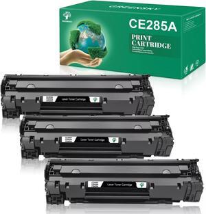 3PK BLACK CE285A Toner Replacement for LaserJet P1002 Pro MFP M1212nf M1213nf