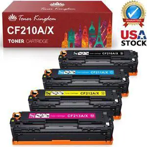 4PK CF210X Laser Toner Set for Color LaserJet Pro 200 MFP M276nw M251nw M251n