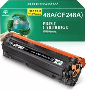 1x Black Laser Toner for CF248A 48A LaserJet Pro M16w MFP M28w M29a M30w M31w