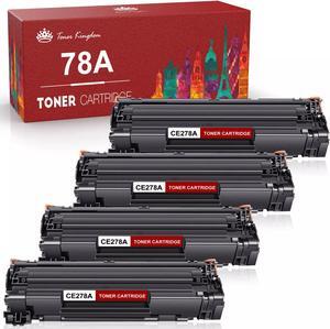 4PK High Yield 78A CE278A Toner Cartridge For LaserJet P1606dn P1606 M1536