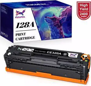 1PK Black Toner Cartridge CE320A 128A For Color Laserjet CP1525 CM1415 nw fnw