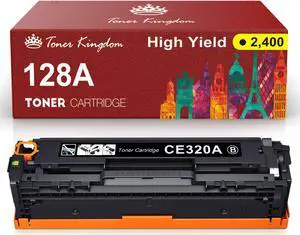 High Yield Black CE320A Toner Cartridge 128A For Laserjet Pro CP1525n Printer