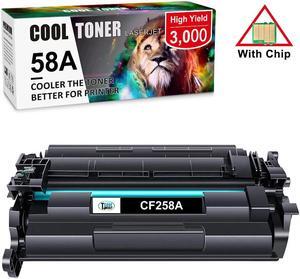 1-Pack CF258A With Chip Toner Cartridge compatible for LaserJet M304 M428fdn