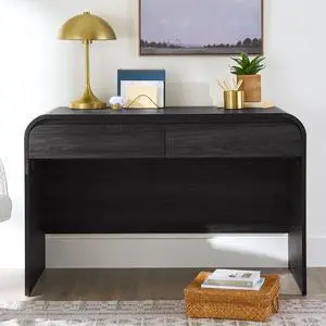 Better Homes & Gardens Juliet Arch Desk for Home Office, Black Finish