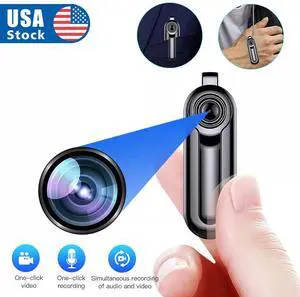 8GB HD 1080P Wearable Mini Wireless Camera Video Voice Recorder Support Necklace