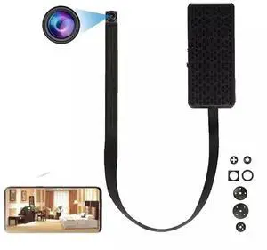 DIY Mini Camera with 1080P WiFi Motion Detection Audio For Meeting Work Recording